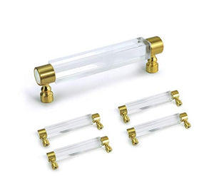 Clear Acrylic Pulls 5 Pack