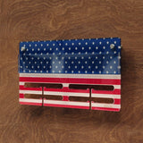 Wall Mounted Medal Holder Flag