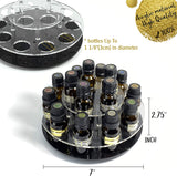 Rotating Essential Oil Display Rack - 2 Tier