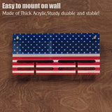 Wall Mounted Medal Holder Flag